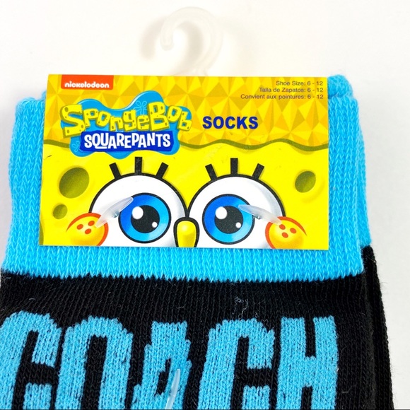 Nickelodeon SpongeBob SquarePants Gary Socks 6-12 - Picture 2 of 5